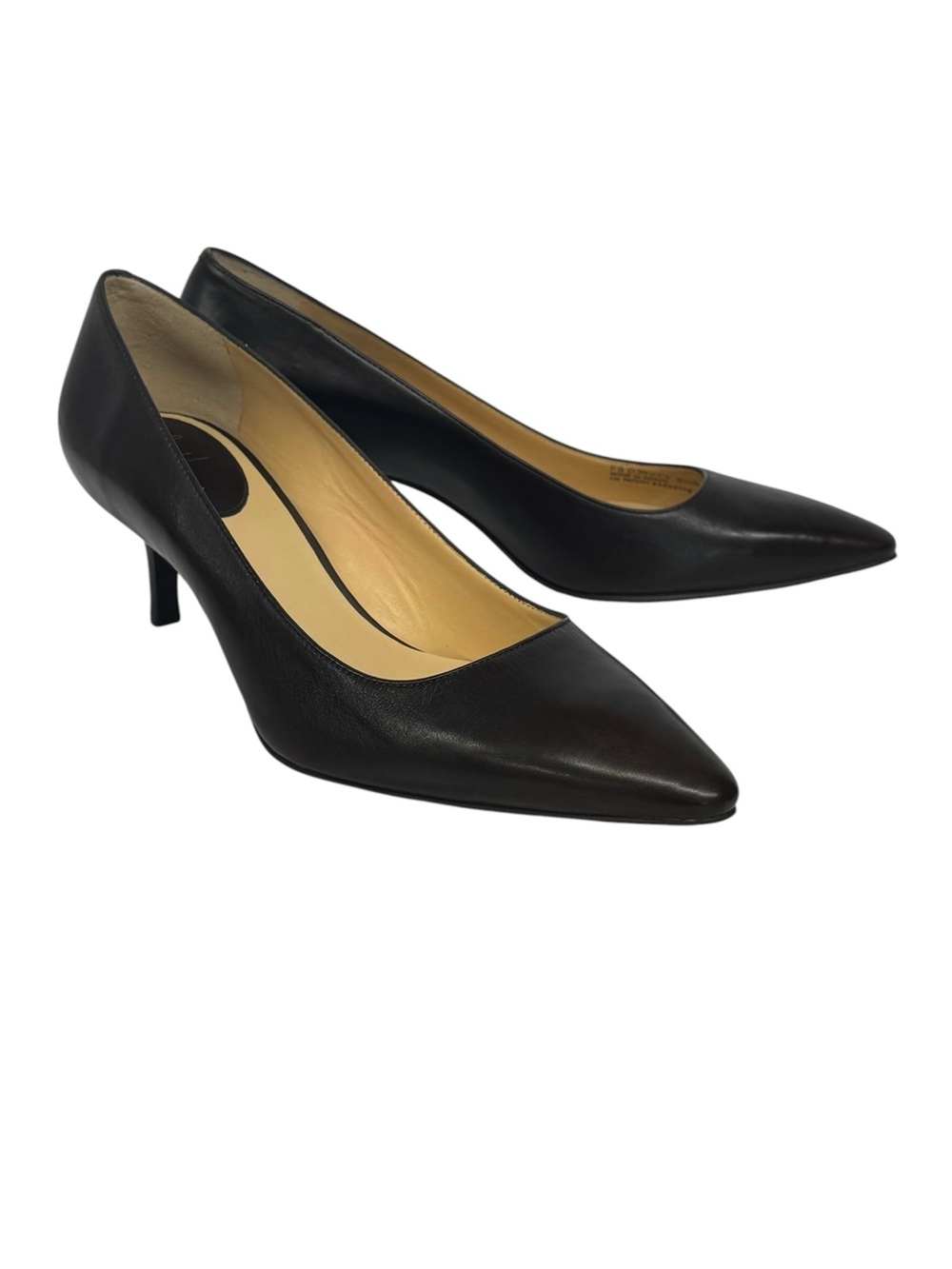 Cole Haan NikeAir Women's Dark Brown Leather Pointed Toe Pumps Heels Size 9.5B